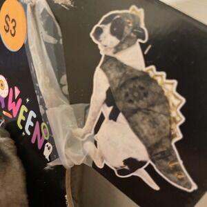 Dog Dinosaur Costume Vibrant Life Halloween‎ Size Medium 20-50 Pound NEW